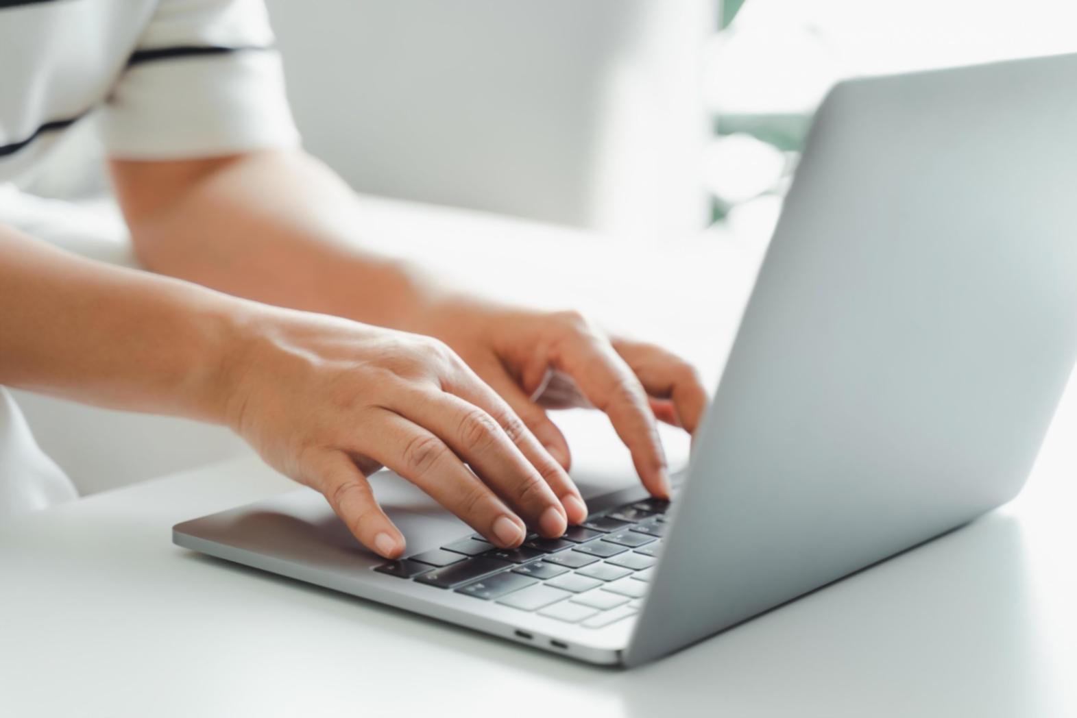 Beispiel eines Website-Layouts aus dem Workshop